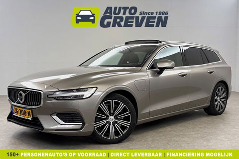 Volvo V60 2.0 T8 Twin Engine AWD Inscription 304PK Pano Harman/Kardon Trekhaak Memory Head-up LED Virtual Stoelverwarming/Stoelventilatie Cruise Carplay Camera Navi 18"LMV