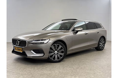 Volvo V60 2.0 T8 Twin Engine AWD Inscription 304PK Pano Harman/Kardon Trekhaak Memory Head-up LED Virtual Stoelverwarming/Stoelventilatie Cruise Carplay Camera Navi 18"LMV