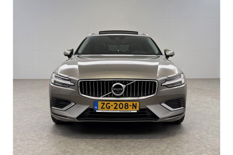 Volvo V60 2.0 T8 Twin Engine AWD Inscription 304PK Pano Harman/Kardon Trekhaak Memory Head-up LED Virtual Stoelverwarming/Stoelventilatie Cruise Carplay Camera Navi 18"LMV