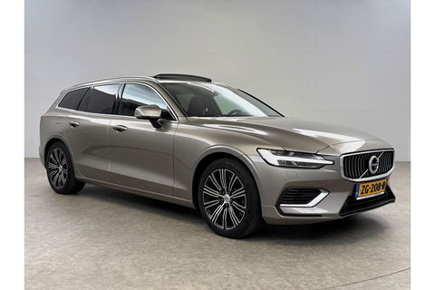 Volvo V60 2.0 T8 Twin Engine AWD Inscription 304PK Pano Harman/Kardon Trekhaak Memory Head-up LED Virtual Stoelverwarming/Stoelventilatie Cruise Carplay Camera Navi 18"LMV