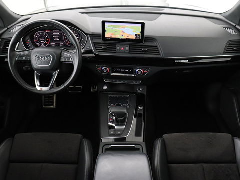 Audi Q5 2.0 TFSI quattro S Line | Stoelverwarming | Carplay | Half leder | Sportstoelen | Full LED | Navigatie | Achterbankverwarming | Park Assist | Virtual Cockpit