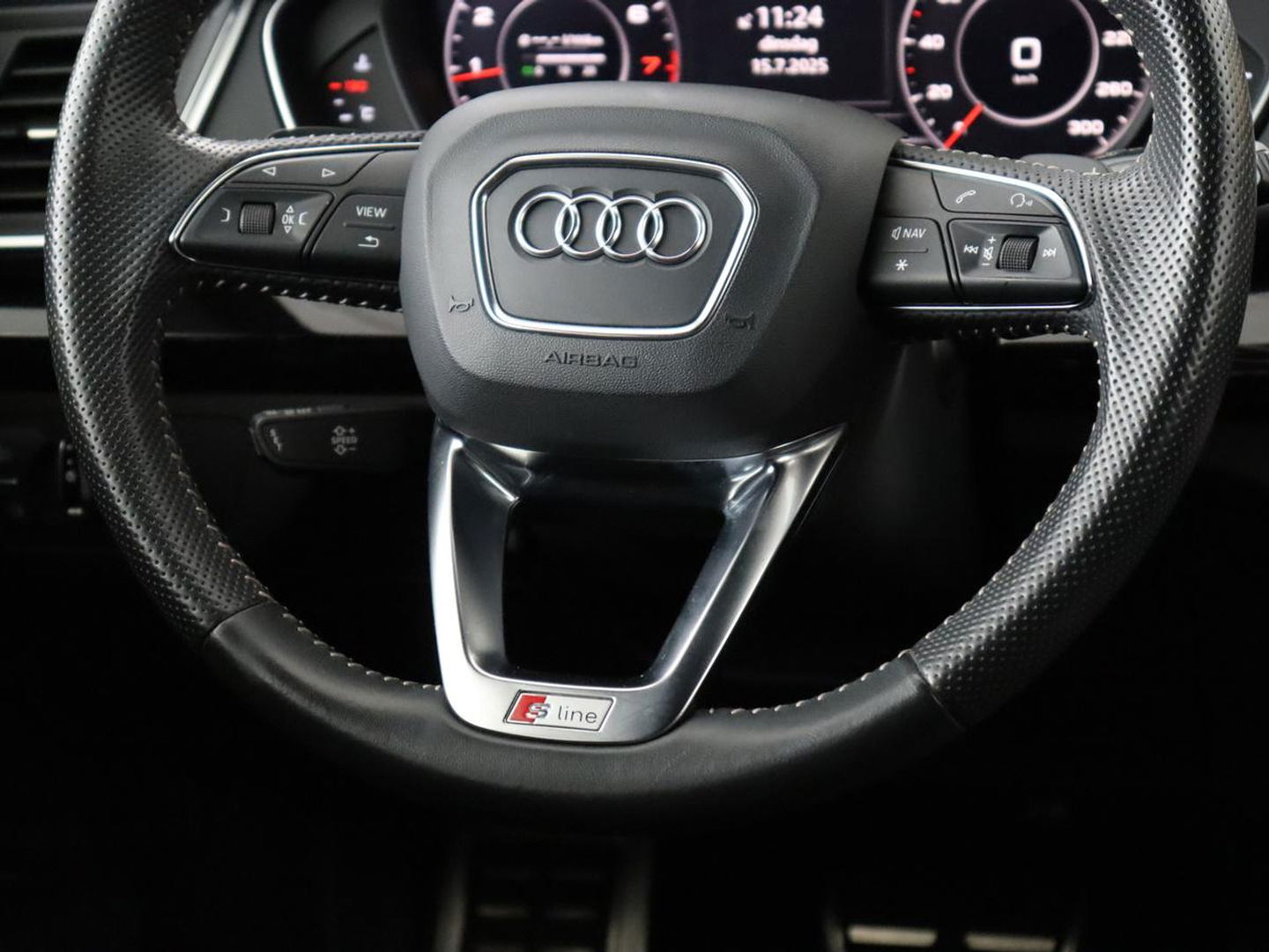 Audi Q5 2.0 TFSI quattro S Line | Stoelverwarming | Carplay | Half leder | Sportstoelen | Full LED | Navigatie | Achterbankverwarming | Park Assist | Virtual Cockpit