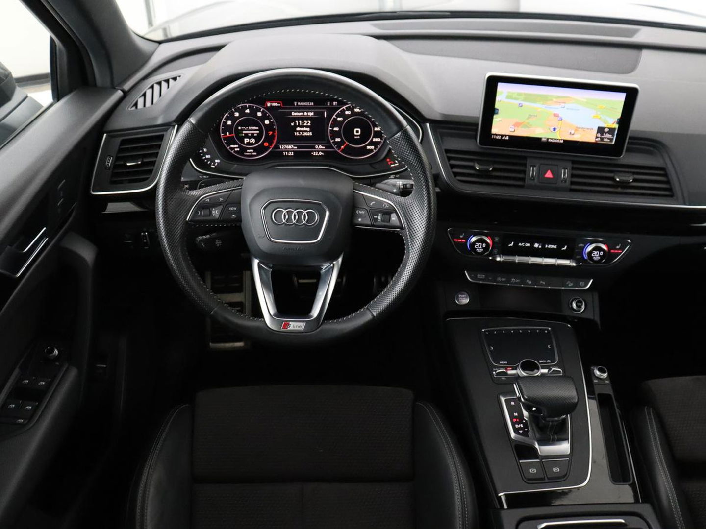 Audi Q5 2.0 TFSI quattro S Line | Stoelverwarming | Carplay | Half leder | Sportstoelen | Full LED | Navigatie | Achterbankverwarming | Park Assist | Virtual Cockpit