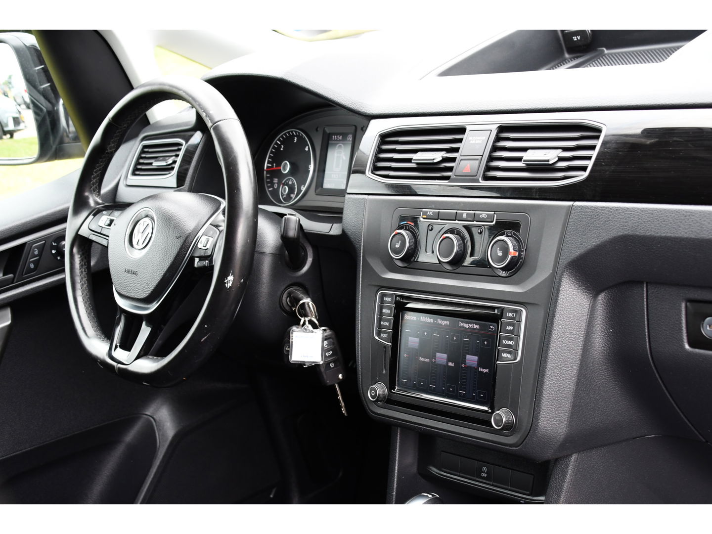Volkswagen Caddy 2.0 TDI L1H1 Highline Cruise, Carplay, Stoelverwarming, LED, Standkachel, Leder, 102PK, Automaat, Multimedia, Uniek!