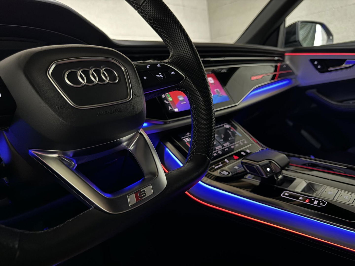 Audi Q8 60 TFSI e Quattro Competition S-Line Pano RS-Seats Sfeer Luchtver.