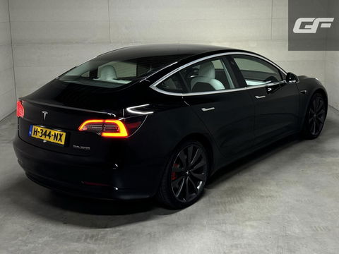 Tesla Model 3 Performance AWD 75 kWh Pano Leer Autopilot FSD NAP