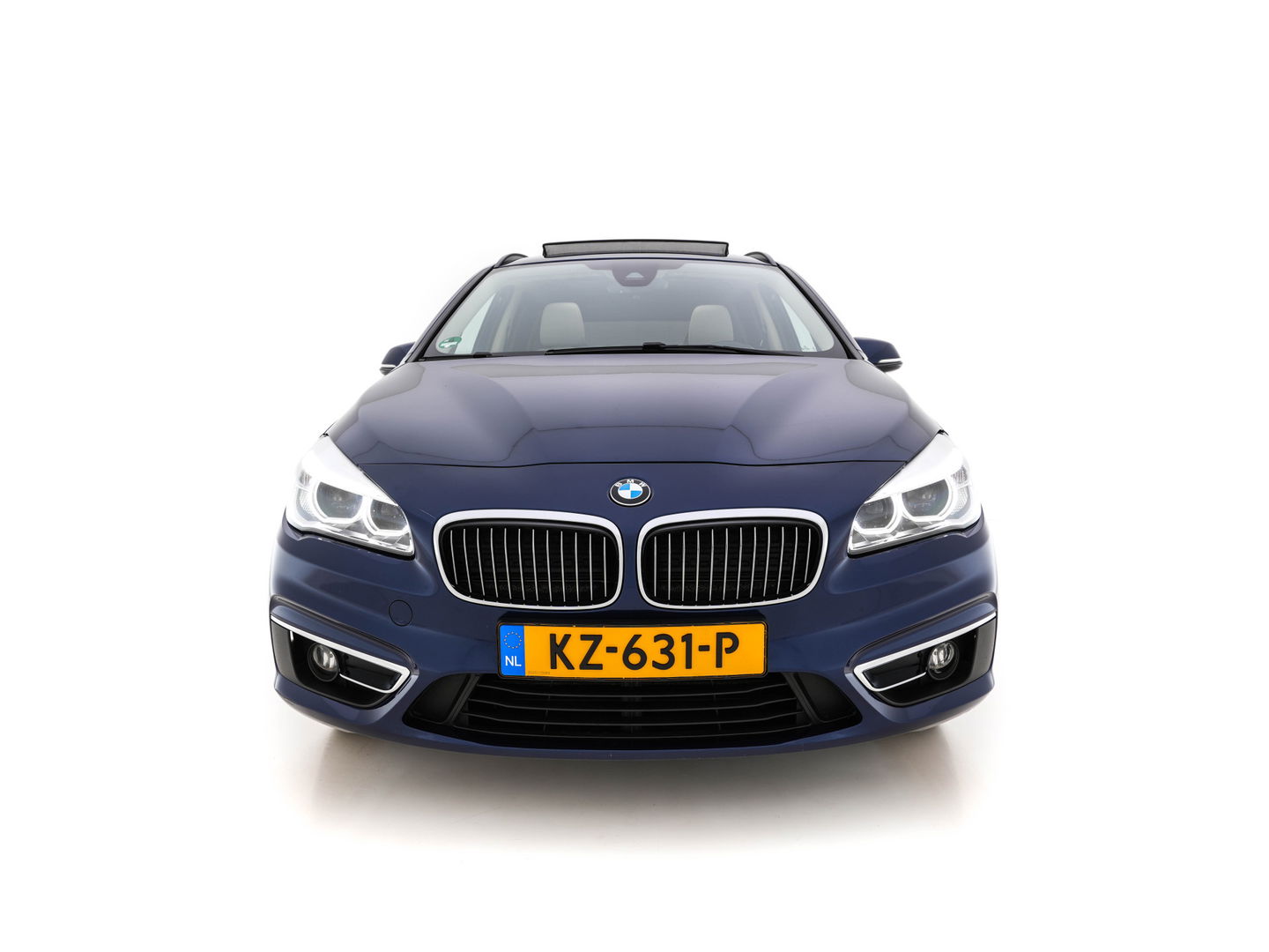 BMW 2 Serie Gran Tourer 218D High Executive Luxury-Line 7-Pers Aut. *PANO | NAVI-FULLMAP | LUXURY-LEATHER | FULL-LED | ECC | KEYLESS | HEATED-COMFORTSEATS | SHIFT-PADDLES | AMBIENT-LIGHT | CAMERA | HEAD UP | PDC | TOWBAR | 17"ALU*