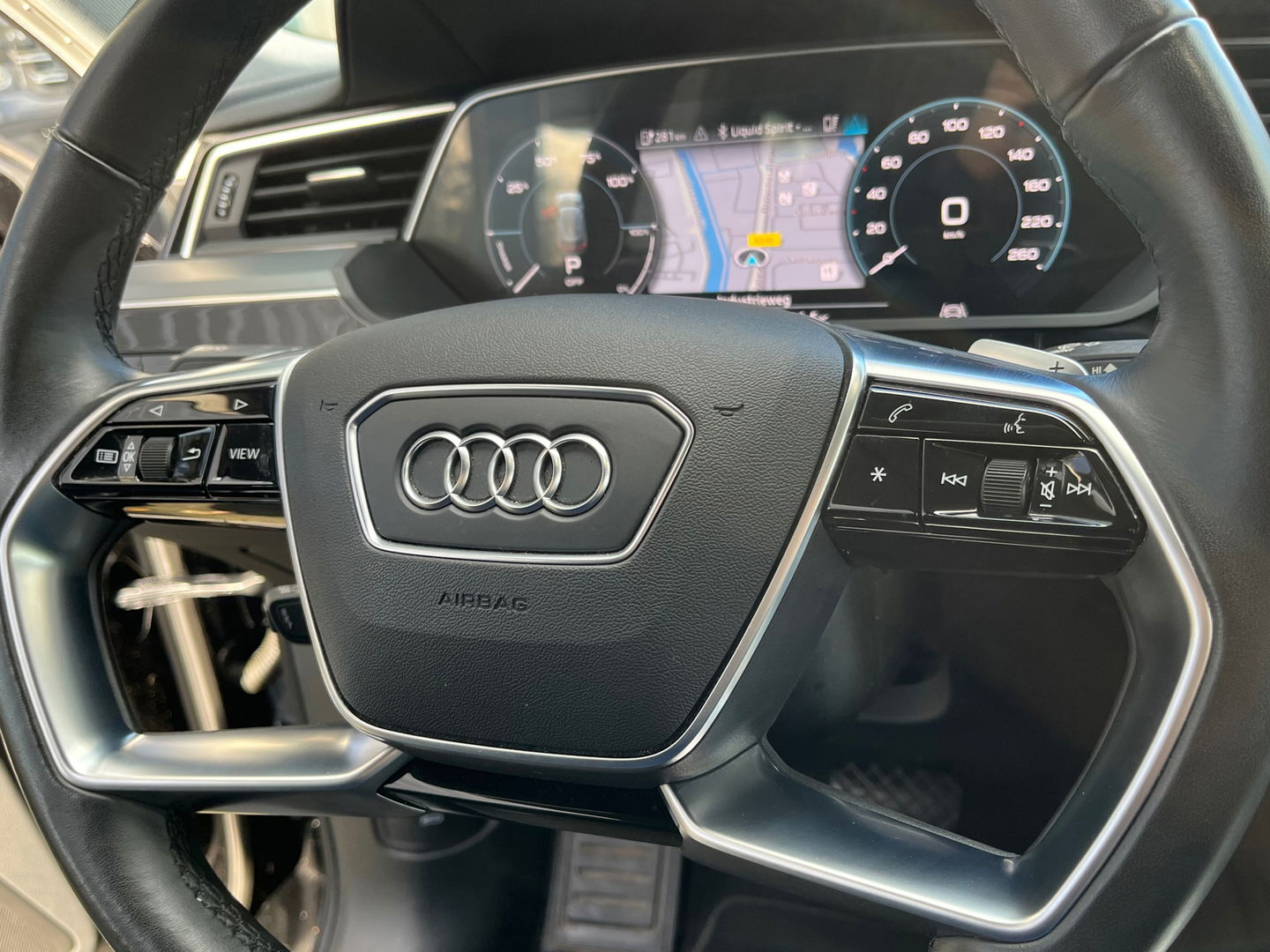 Audi e-tron 50 Quattro Business (incl btw) 71 kWh|Camera|Virtual Cockpit|Luchtvering|Keyless|Navi|21 inch|313PK