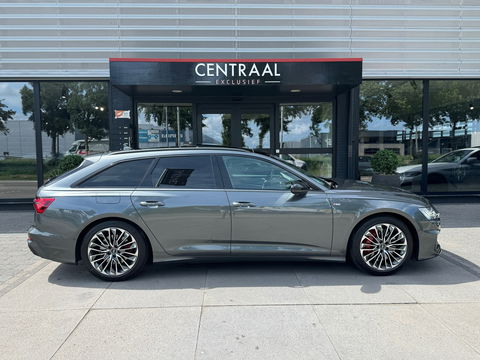 Audi A6 Avant 55 TFSIe Quattro Comp S-Line 367PK|Pano|Camera|Matrix/Led|Carplay|ACC