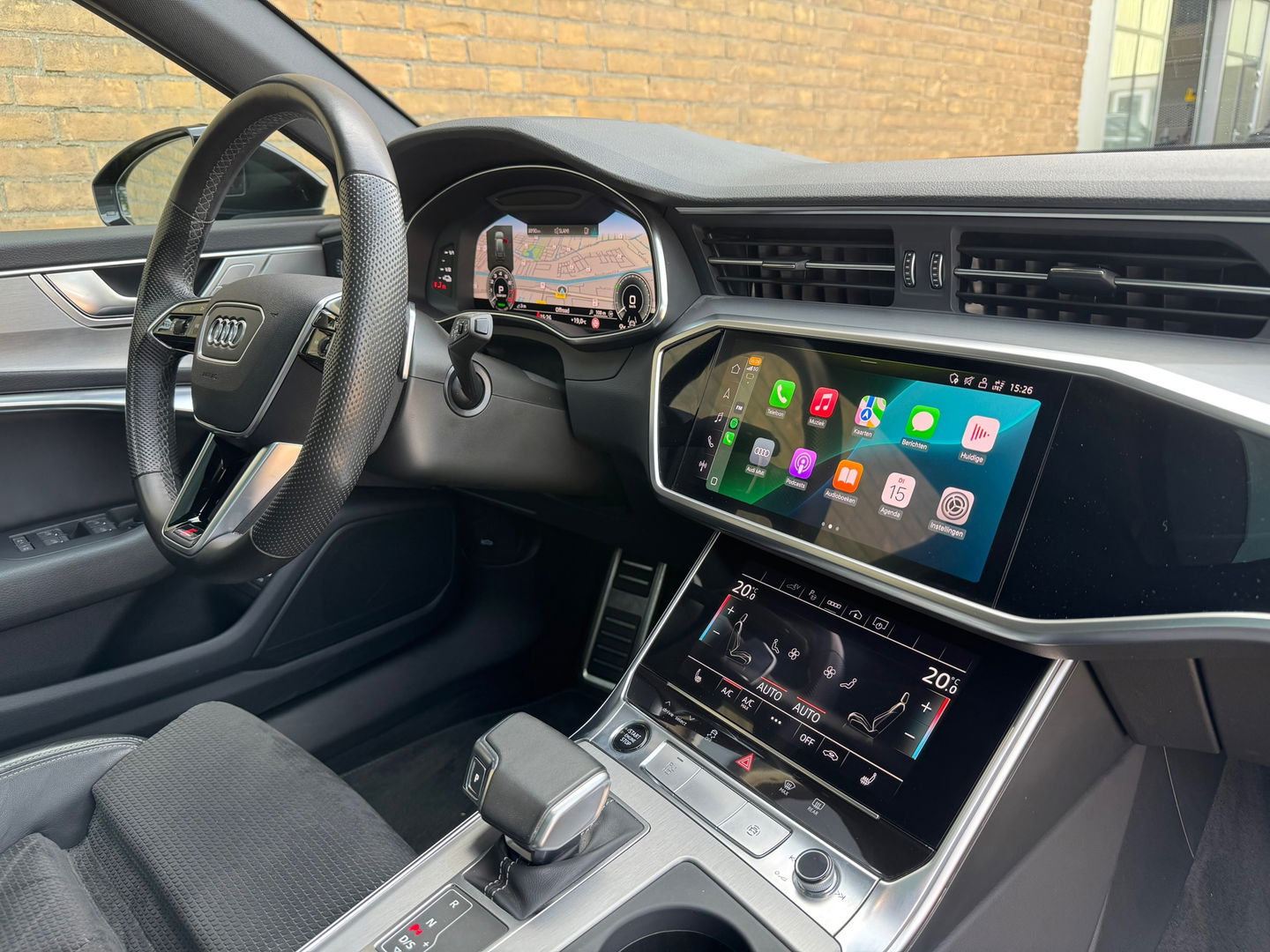 Audi A6 Avant 55 TFSIe Quattro Comp S-Line 367PK|Pano|Camera|Matrix/Led|Carplay|ACC