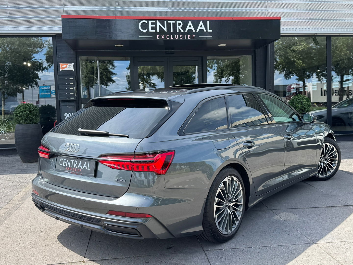 Audi A6 Avant 55 TFSIe Quattro Comp S-Line 367PK|Pano|Camera|Matrix/Led|Carplay|ACC
