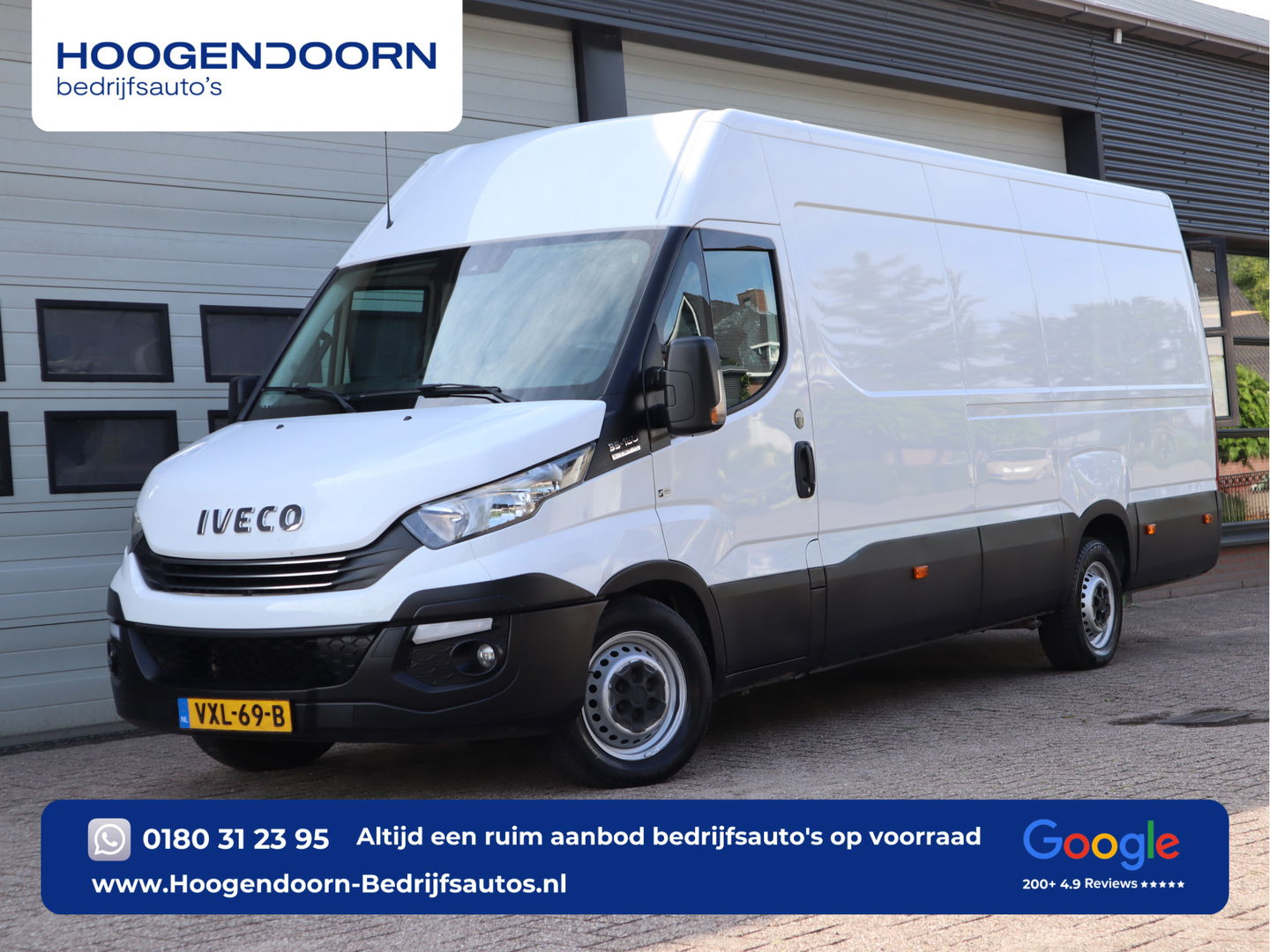 Iveco Daily 35S18 3.0 Euro 6 Hi-Matic Automaat - L3H2 - Trekhaak - Airco