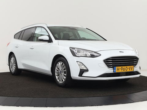 Ford Focus 1.0 EcoBoost Titanium | Adaptive cruise | Carplay | Navigatie | Keyless | Full LED | Climate control | Getint glas | Parkeerhulp