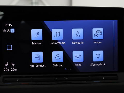 Volkswagen Golf 1.4 eHybrid Style | Stoel & stuurverwarming | Carplay | Trekhaak | Sfeerverlichting | Massage | Memory | Parkeerhulp | Navigatie | Full LED | Adaptive cruise