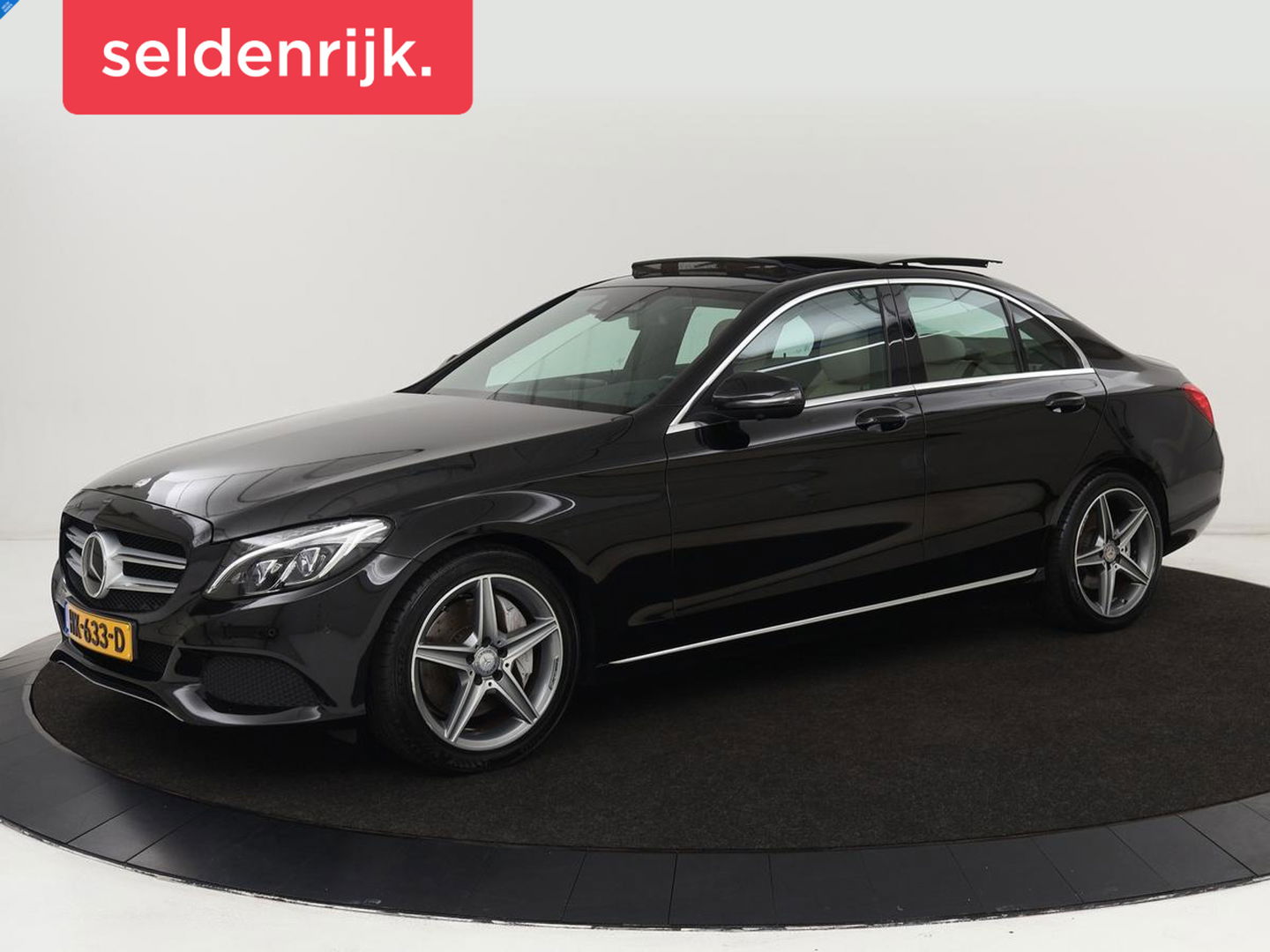 Mercedes-Benz C-Klasse 350e Avantgarde | Panoramadak | Adaptive cruise | 360 Camera | Leder | Burmester | Stoelverwarming | Full LED | Luchtvering | Navigatie | Climate control | Bluetooth