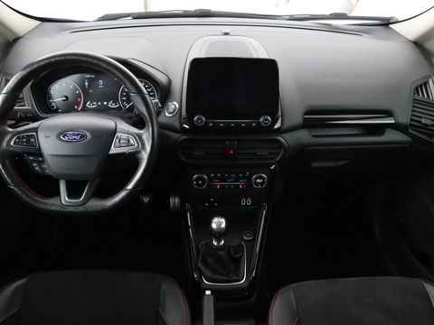 Ford EcoSport 1.0 EcoBoost ST-Line Black | Stoel & stuurverwarming | Camera | Carplay | Half leder | Climate control | Cruise control