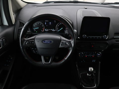 Ford EcoSport 1.0 EcoBoost ST-Line Black | Stoel & stuurverwarming | Camera | Carplay | Half leder | Climate control | Cruise control