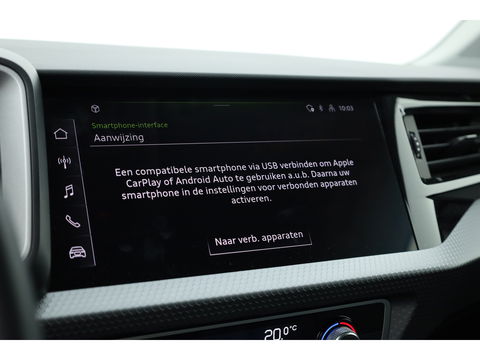 Audi A1 Sportback 30 TFSI S-Line Apple CarPlay | Keyless | Stoelverw. | 17'' | Cruise | LED