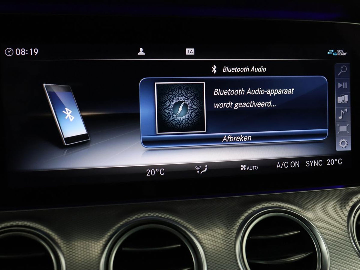 Mercedes-Benz E-Klasse 300de AMG Line | Adaptive cruise | Nappaleder | 360 Camera | Carplay | Stoelverwarming | Sfeerverlichting | Widescreen | Navigatie | Full LED
