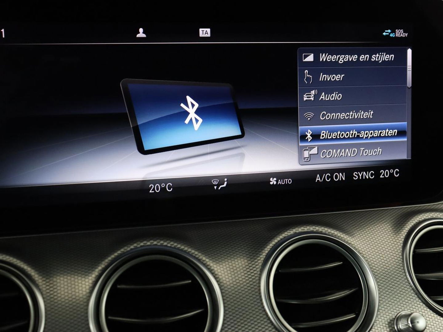 Mercedes-Benz E-Klasse 300de AMG Line | Adaptive cruise | Nappaleder | 360 Camera | Carplay | Stoelverwarming | Sfeerverlichting | Widescreen | Navigatie | Full LED
