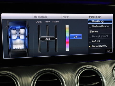 Mercedes-Benz E-Klasse 300de AMG Line | Adaptive cruise | Nappaleder | 360 Camera | Carplay | Stoelverwarming | Sfeerverlichting | Widescreen | Navigatie | Full LED