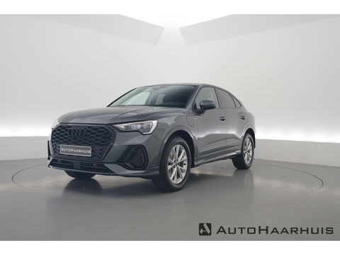 Audi Q3 45 TFSI e S-Line | Navi | Adapt. Cruise | Elek. Trekhaak | Keyless | Apple CarPlay | Dodehoek