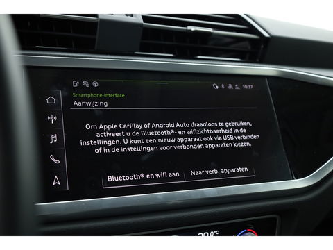 Audi Q3 45 TFSI e S-Line | Navi | Adapt. Cruise | Elek. Trekhaak | Keyless | Apple CarPlay | Dodehoek