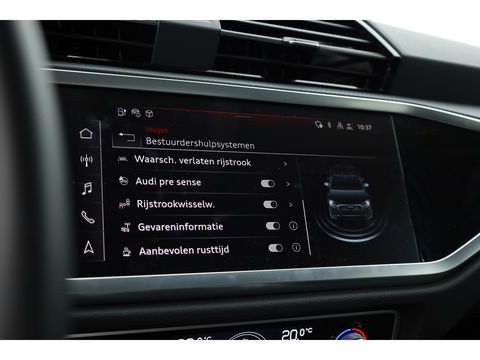 Audi Q3 45 TFSI e S-Line | Navi | Adapt. Cruise | Elek. Trekhaak | Keyless | Apple CarPlay | Dodehoek