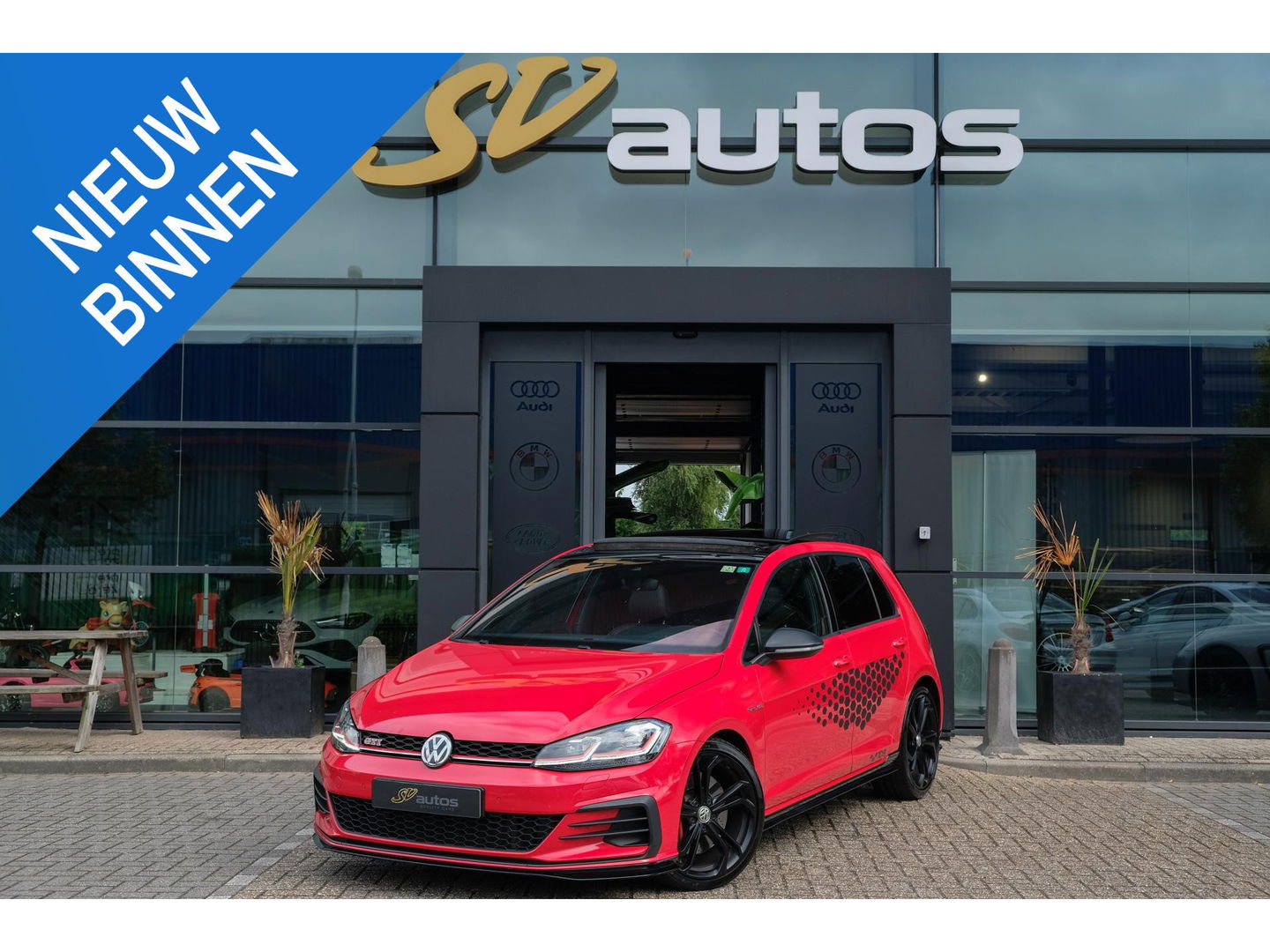 Volkswagen Golf 2.0 TSI GTI TCR 290pk Panoramadak STAGE 3 475PK Dynaudio Volleder Performance pack DCC 19" LMV