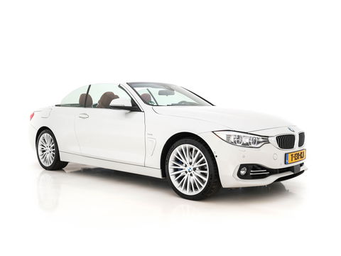 BMW 4 Serie Cabrio 435d xDrive M-SportPack Centennial High-Executive Aut. *LUXURY-LEATHER | FULL-LED | ADAPTIVE-CRUISE | MEMORY-PACK | AIRSCARF | BLINDSPOT | HIFI-SOUND | KEYLESS | DAB+ | HEATED-SPORTSEATS | CAMERA | HEAD-UP | NAVI-FULLMAP | 19''ALU*