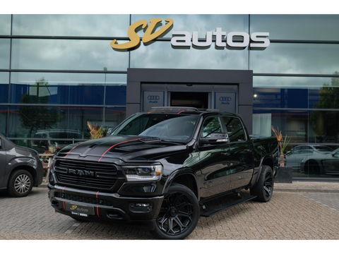 Dodge Ram 1500 5.7 V8 401pk 4x4 Crew Cab Laramie Night edition Panoramadak Bomvol! Stoelventilatie Trekhaak