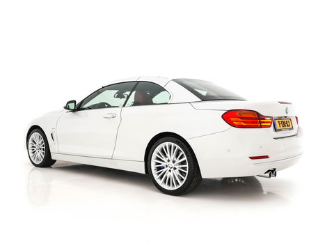 BMW 4 Serie Cabrio 435d xDrive M-SportPack Centennial High-Executive Aut. *LUXURY-LEATHER | FULL-LED | ADAPTIVE-CRUISE | MEMORY-PACK | AIRSCARF | BLINDSPOT | HIFI-SOUND | KEYLESS | DAB+ | HEATED-SPORTSEATS | CAMERA | HEAD-UP | NAVI-FULLMAP | 19''ALU*