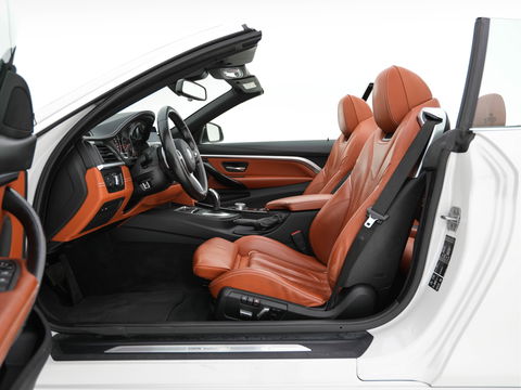 BMW 4 Serie Cabrio 435d xDrive M-SportPack Centennial High-Executive Aut. *LUXURY-LEATHER | FULL-LED | ADAPTIVE-CRUISE | MEMORY-PACK | AIRSCARF | BLINDSPOT | HIFI-SOUND | KEYLESS | DAB+ | HEATED-SPORTSEATS | CAMERA | HEAD-UP | NAVI-FULLMAP | 19''ALU*