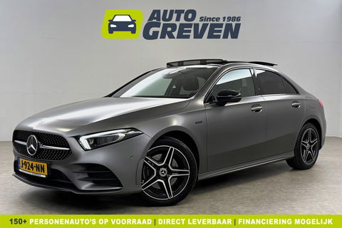 Mercedes-Benz A-Klasse 250 e AMG 235PK Pano Sfeer Trekhaak Virtual LED Camera Carplay Memory Clima Cruise Navi PDC 18"LMV