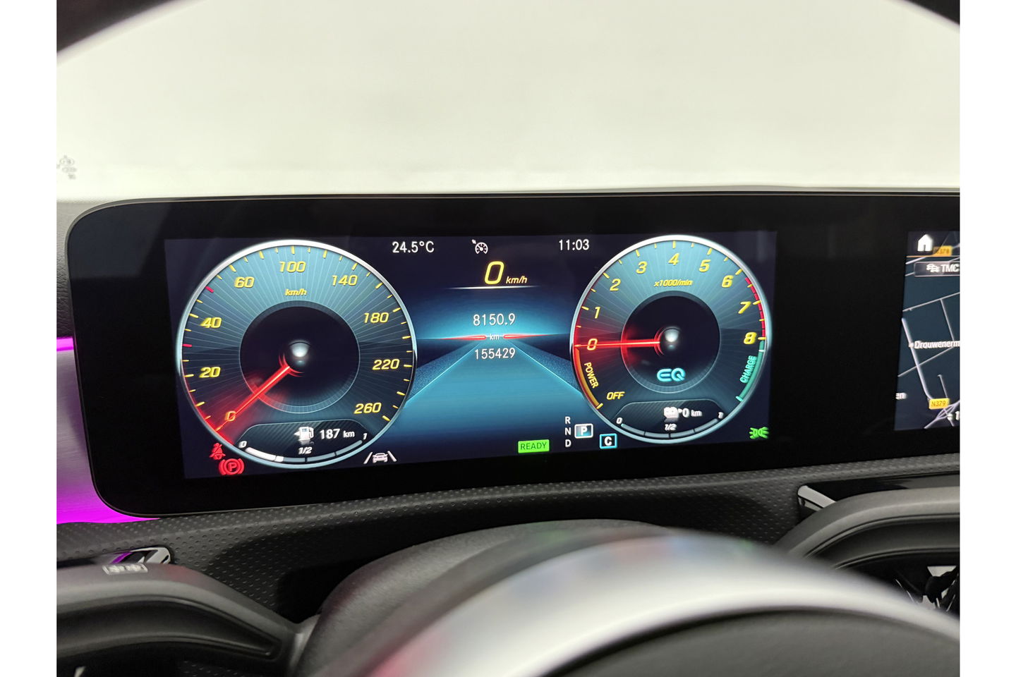 Mercedes-Benz A-Klasse 250 e AMG 235PK Pano Sfeer Trekhaak Virtual LED Camera Carplay Memory Clima Cruise Navi PDC 18"LMV