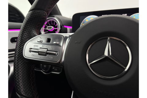 Mercedes-Benz A-Klasse 250 e AMG 235PK Pano Sfeer Trekhaak Virtual LED Camera Carplay Memory Clima Cruise Navi PDC 18"LMV