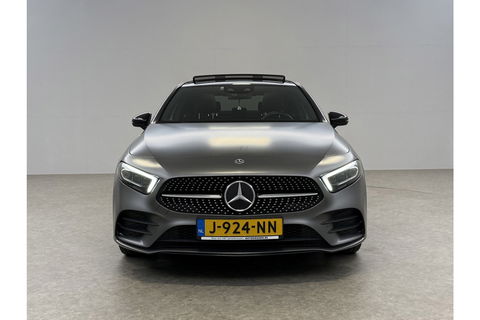 Mercedes-Benz A-Klasse 250 e AMG 235PK Pano Sfeer Trekhaak Virtual LED Camera Carplay Memory Clima Cruise Navi PDC 18"LMV