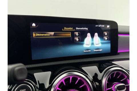 Mercedes-Benz A-Klasse 250 e AMG 235PK Pano Sfeer Trekhaak Virtual LED Camera Carplay Memory Clima Cruise Navi PDC 18"LMV