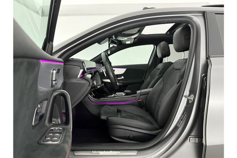 Mercedes-Benz A-Klasse 250 e AMG 235PK Pano Sfeer Trekhaak Virtual LED Camera Carplay Memory Clima Cruise Navi PDC 18"LMV