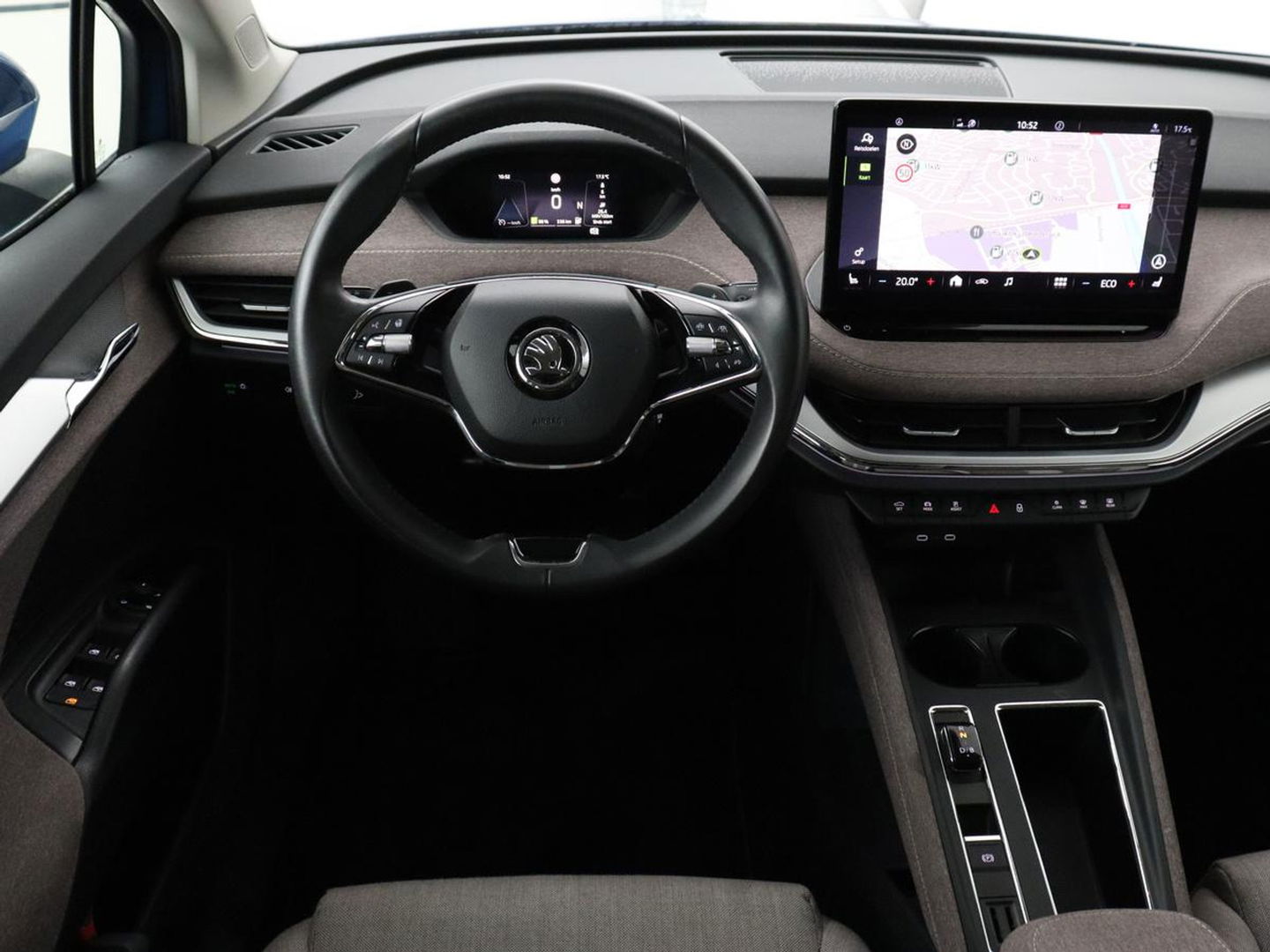 Škoda Enyaq iV 60 | Stoel & stuurverwarming | Carplay | Keyless | Navigatie | Camera | Cruise control | Full LED | Parkeerhulp | 20'' lichtmetalen velgen