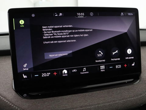 Škoda Enyaq iV 60 | Stoel & stuurverwarming | Carplay | Keyless | Navigatie | Camera | Cruise control | Full LED | Parkeerhulp | 20'' lichtmetalen velgen