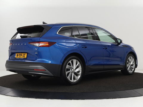 Škoda Enyaq iV 60 | Stoel & stuurverwarming | Carplay | Keyless | Navigatie | Camera | Cruise control | Full LED | Parkeerhulp | 20'' lichtmetalen velgen
