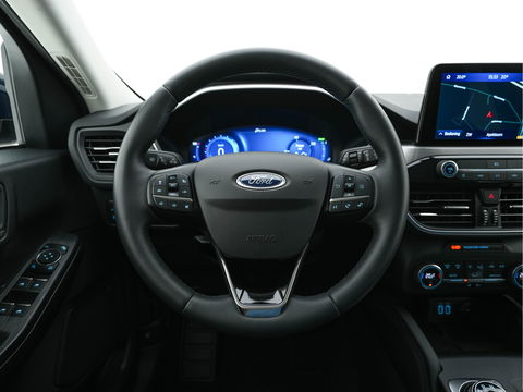 Ford Kuga 2.5 PHEV Titanium X (INCL-BTW) *LEATHER-MICROFIBRE | FULL-LED | DIGI-COCKPIT | ADAPTIVE-CRUISE | BLINDSPOT | PARK-PILOT | CAMERA | NAVI-FULLMAP | HEATED-COMFORT-SEATS | CARPLAY | DAB | LANE-ASSIST | 17"ALU*