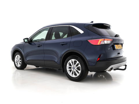 Ford Kuga 2.5 PHEV Titanium X (INCL-BTW) *LEATHER-MICROFIBRE | FULL-LED | DIGI-COCKPIT | ADAPTIVE-CRUISE | BLINDSPOT | PARK-PILOT | CAMERA | NAVI-FULLMAP | HEATED-COMFORT-SEATS | CARPLAY | DAB | LANE-ASSIST | 17"ALU*