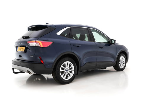 Ford Kuga 2.5 PHEV Titanium X (INCL-BTW) *LEATHER-MICROFIBRE | FULL-LED | DIGI-COCKPIT | ADAPTIVE-CRUISE | BLINDSPOT | PARK-PILOT | CAMERA | NAVI-FULLMAP | HEATED-COMFORT-SEATS | CARPLAY | DAB | LANE-ASSIST | 17"ALU*