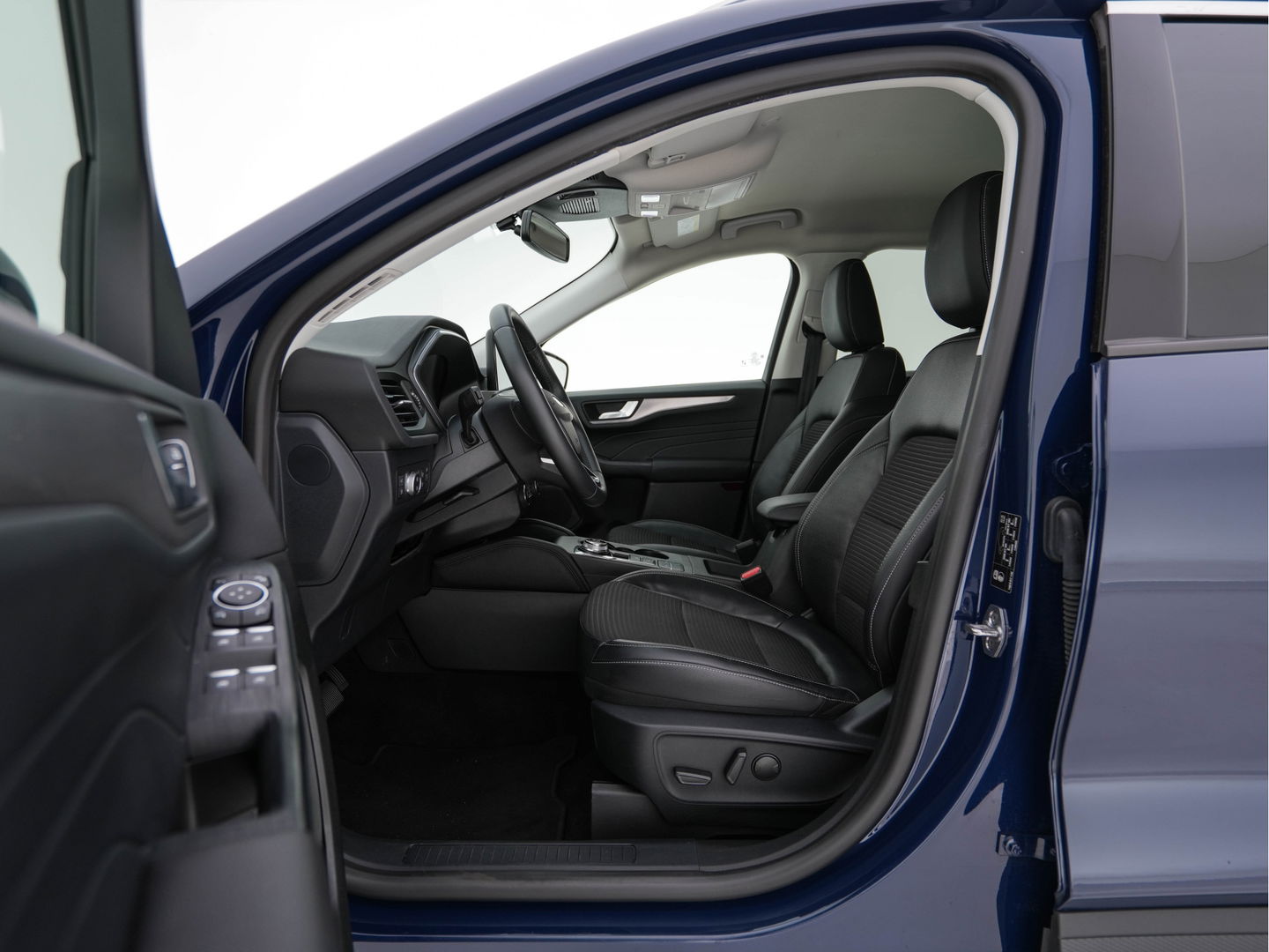 Ford Kuga 2.5 PHEV Titanium X (INCL-BTW) *LEATHER-MICROFIBRE | FULL-LED | DIGI-COCKPIT | ADAPTIVE-CRUISE | BLINDSPOT | PARK-PILOT | CAMERA | NAVI-FULLMAP | HEATED-COMFORT-SEATS | CARPLAY | DAB | LANE-ASSIST | 17"ALU*