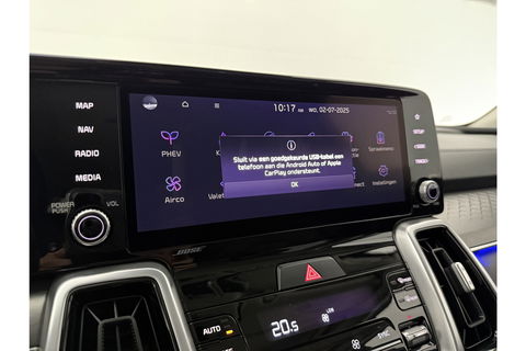 Kia Sorento 1.6 T-GDI Plug-in Hybrid 4WD Dynamic 210PK Sfeer Camera Bose Carplay LED Virtual Leder Navi Clima Cruise 19"LMV PDC