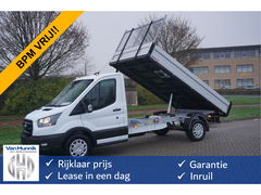 Ford Transit 350L 3 Zijdige kipper 155PK BPM VRIJ!! Airco, Cruise, Bluetooth, Omvormer!! NR. 679