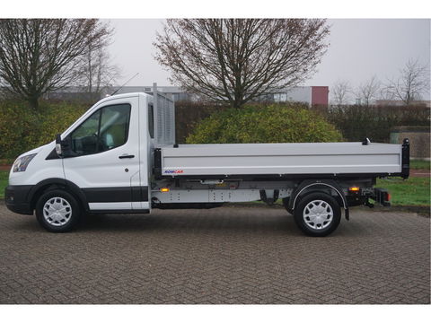 Ford Transit 350L 3 Zijdige kipper 155PK BPM VRIJ!! Airco, Cruise, Bluetooth, Omvormer!! NR. 679