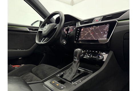 Škoda Superb 1.5 TSI 150PK ACT Sportline Business Pano LED Sfeer Trekaak Virtual Camera Carplay Memory Clima Cruise Navi PDC 19''LMV
